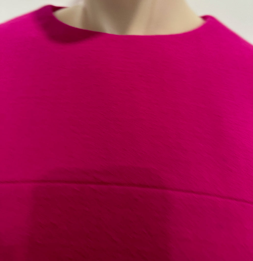 MARNI Hot Pink Wool Blend Crew Neck Long Sleeve Jumper Sweater Top FR38 UK10