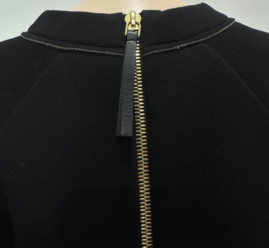 MARNI Black Silver & Gold Printed Long Sleeve Sweater Sweatshirt Jumper Top FR38