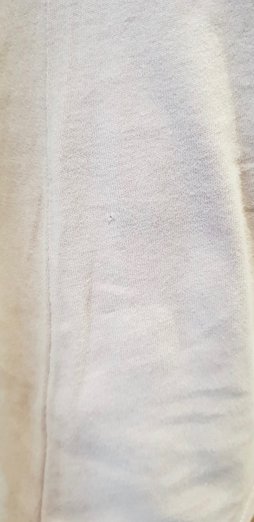 PIERRE BALMAIN Dusky Pink Cotton Round Neck Short Sleeve Printed T-Shirt Tee Top