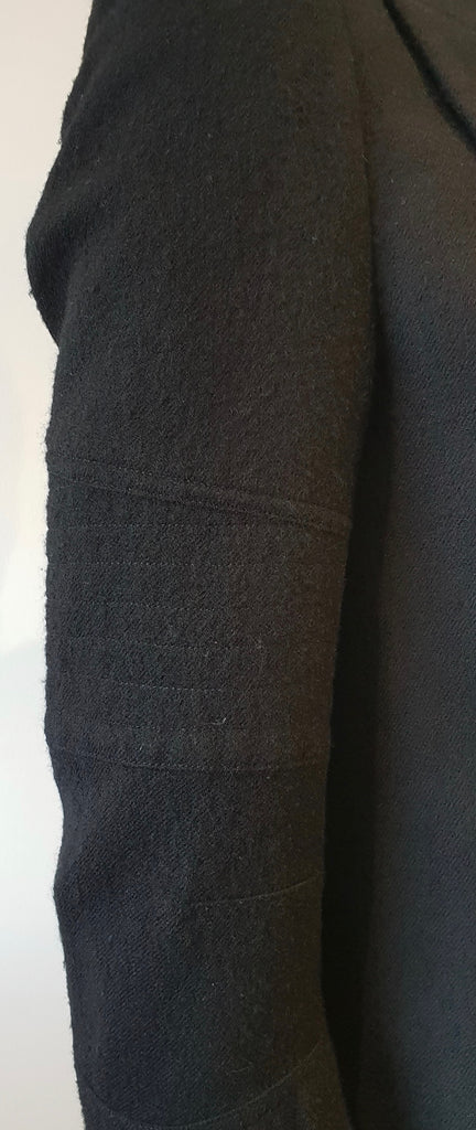 ALEXANDER WANG Black 100% Wool V Neckline Long Sleeve Blazer Jacket 6; UK10