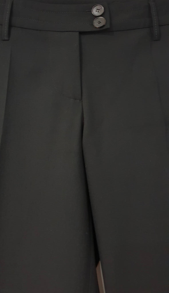 BUI DE BARBARA BUI Women's Black Straight Leg Formal Trousers Pants FR40 UK12