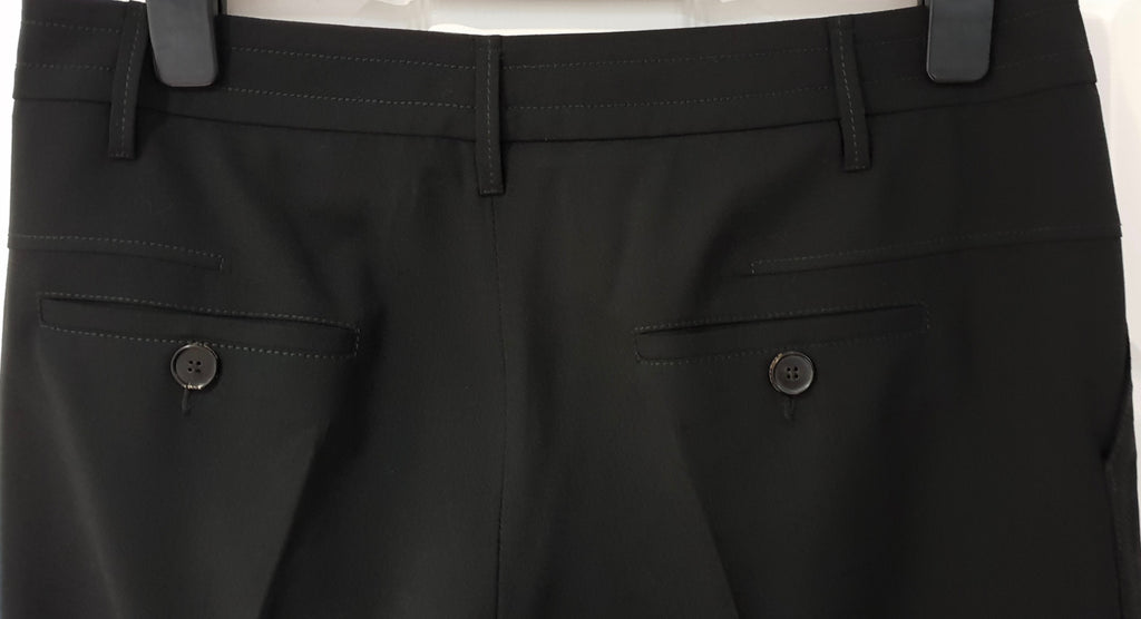 BUI DE BARBARA BUI Women's Black Straight Leg Formal Trousers Pants FR40 UK12