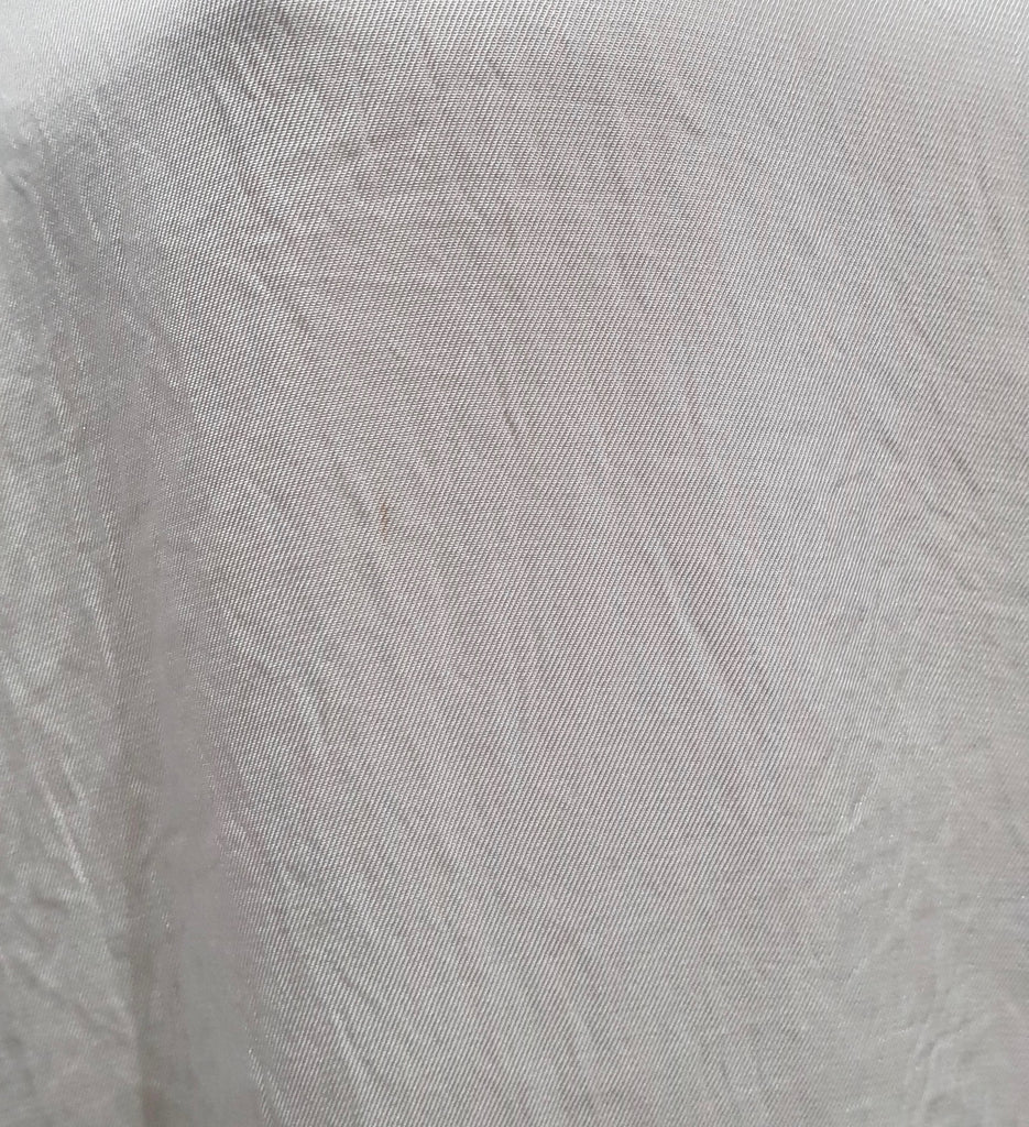 RAG & BONE Winter White Round Neck Black Trim Rib Panel Sleeveless Tank Vest Top