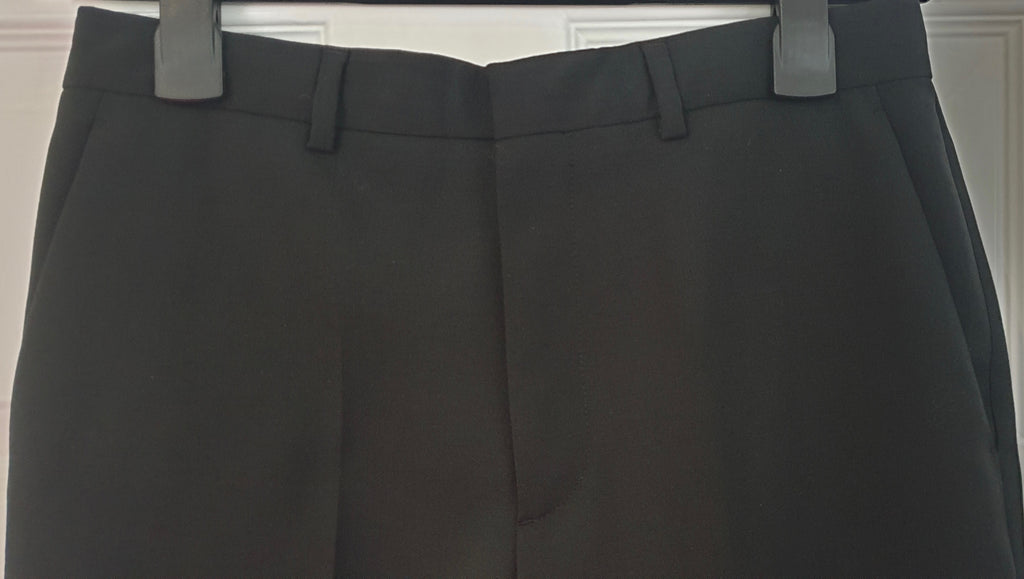 VIKTOR & ROLF Women's Black 100% Mohair Long Length Formal Shorts FR38 UK10