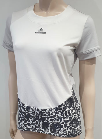 SIMDOG Made in USA Winter White Modal & Silk Short Sleeve T-Shirt Tee Top S/M