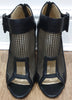 NICHOLAS KIRKWOOD Black Leather Mesh Cage Shoe Boots - Worn Once! EU36 UK3