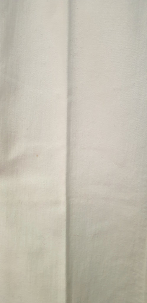 TORY BURCH White Cotton Stretch High Rise Wide Flare Leg Jeans Trousers Pants 27