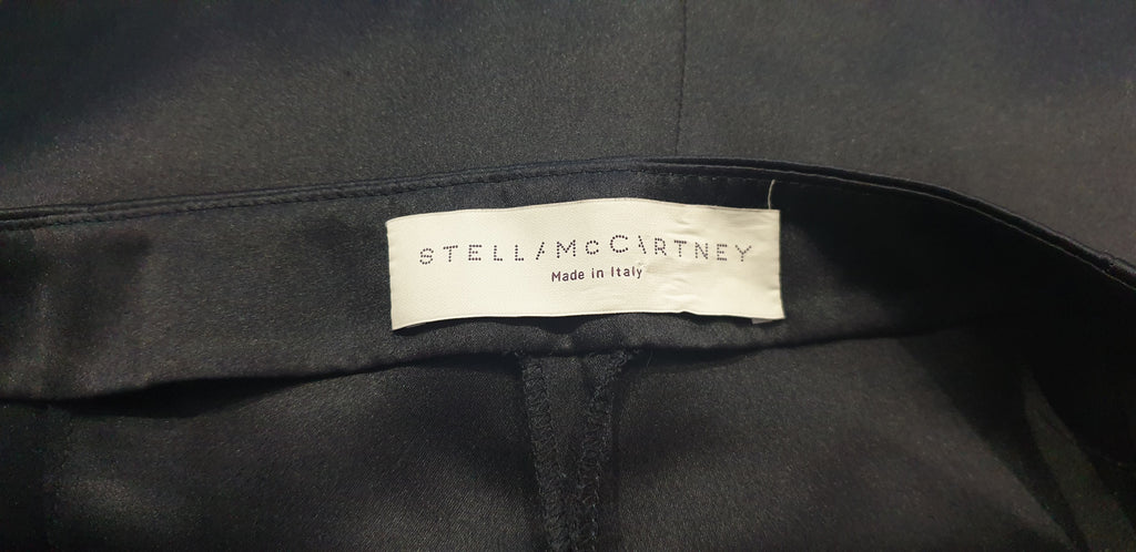 STELLA MCCARTNEY Women's Black Silk Blend Hot Pants Shorts IT40 UK10