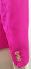ISABEL MARANT Cerise Pink Wool Double Breasted Lined Blazer Jacket FR40 UK12