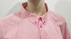 MARC BY MARC JACOBS Menswear Pink Cotton Shrunken Fit Short Sleeve Shirt XL