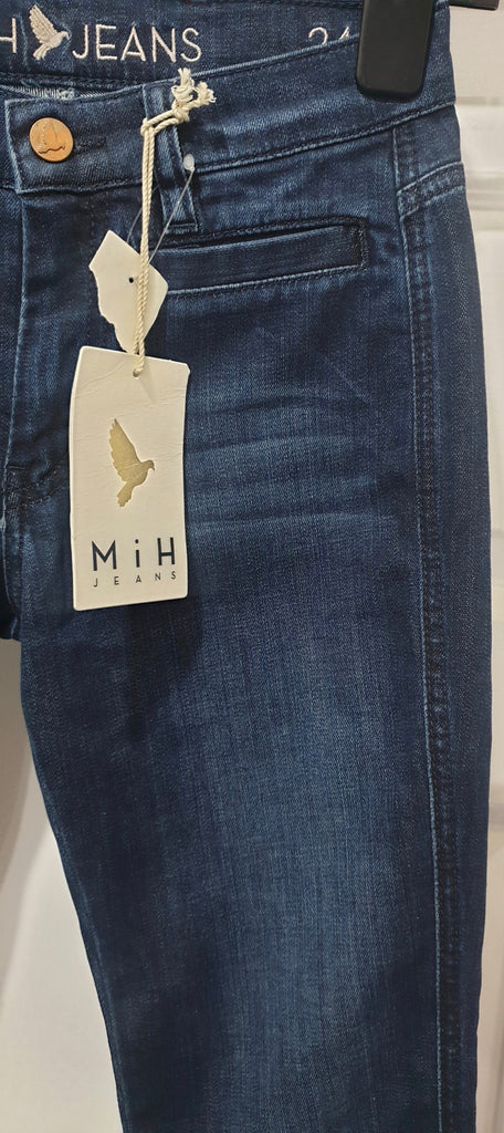 MIH ELLSWORTH Blue Cotton Stretch High Rise Skinny Leg Jeans Pants 24 BNWT