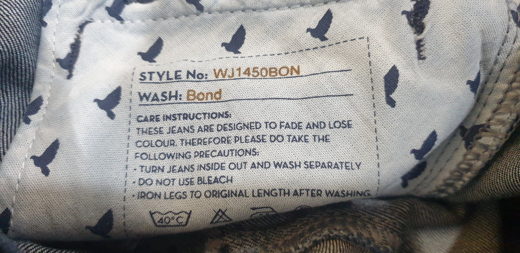 MIH ELLSWORTH Blue Cotton Stretch High Rise Skinny Leg Jeans Pants 24 BNWT