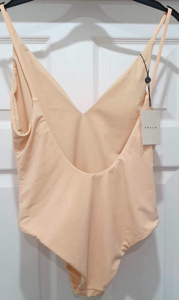 FELLA Nude DANNY One Piece Swimwear Swimming Bathing Costume Swimsuit M BNWT