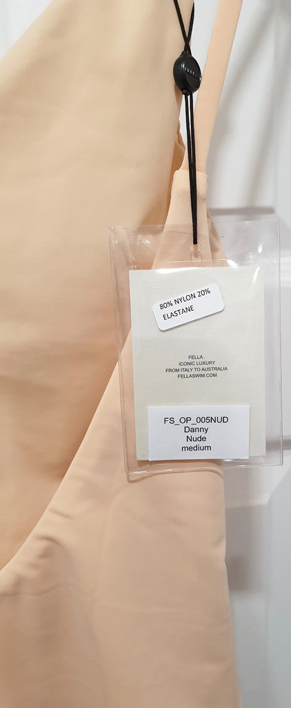 FELLA Nude DANNY One Piece Swimwear Swimming Bathing Costume Swimsuit M BNWT