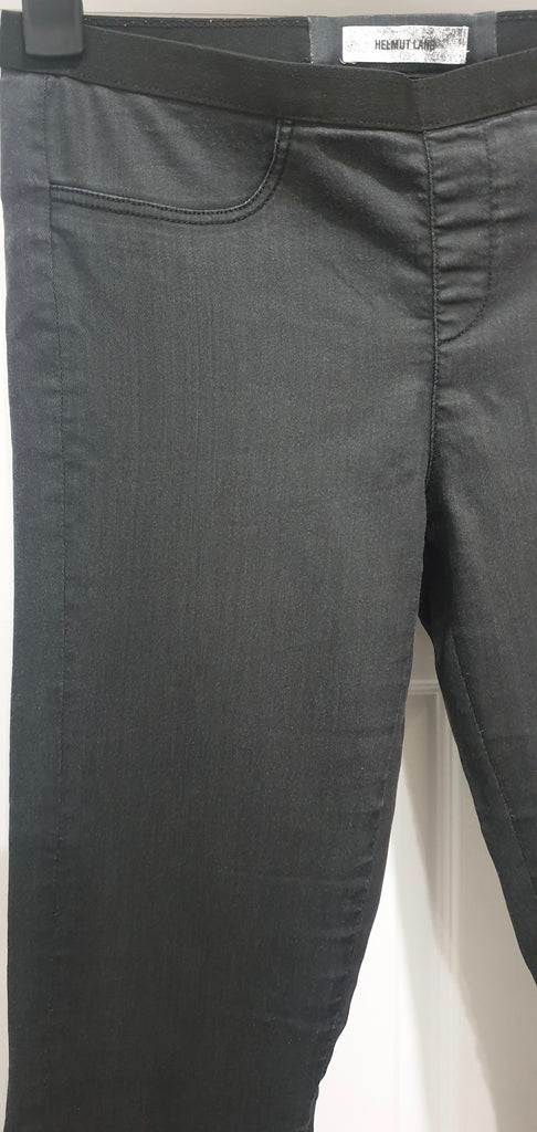 HELMUT LANG Charcoal Grey Cotton Blend Skinny Jeans Jeggings Trousers Pants 29