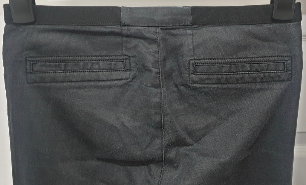 HELMUT LANG Charcoal Grey Cotton Blend Skinny Jeans Jeggings Trousers Pants 29