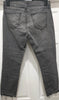 CURRENT ELLIOTT Grey Straight Leg Crop Capri Fray Hem Jeans Trousers Pants Sz:28