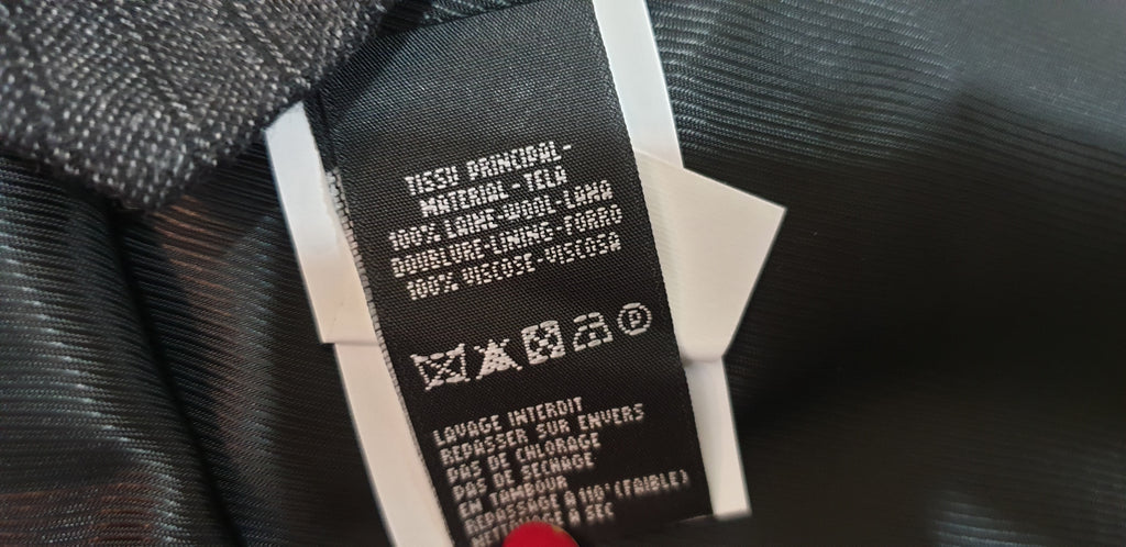 LITTLE MARC JACOBS Grey Wool V Neck Satin Rear Sleeveless Formal Waistcoat 12Y