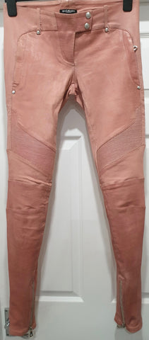 ACNE STUDIOS Dark Charcoal Grey Satin Slim Fit Evening Trousers Pants 38 UK 12