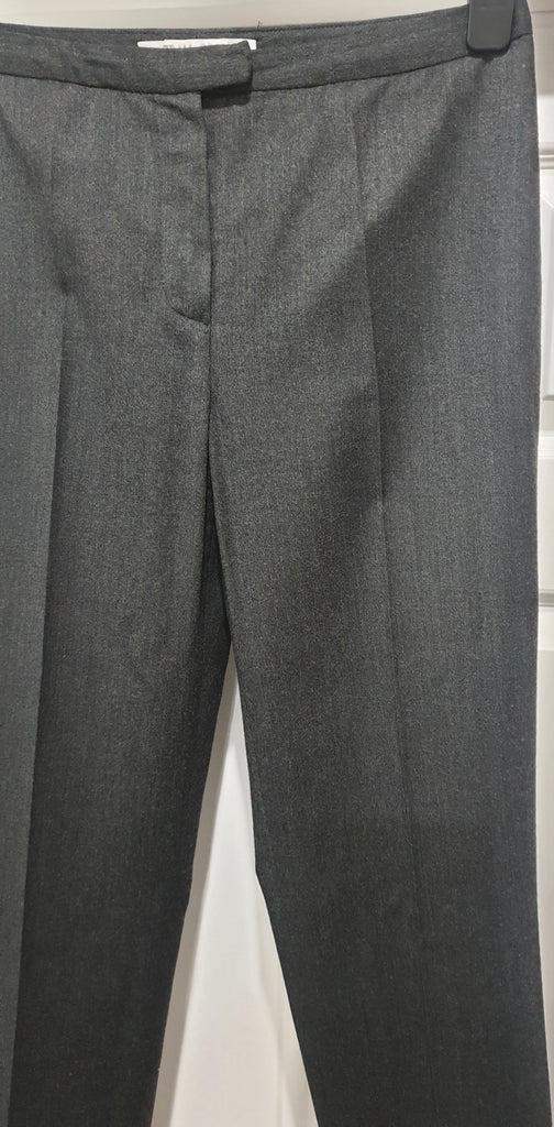 MIU MIU Women's Virgin Wool Formal Slim Tapered Leg Trousers Pants 44 UK12