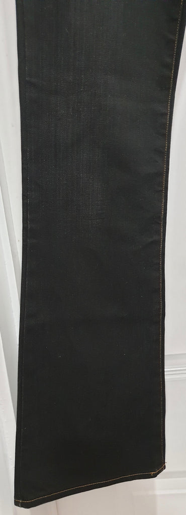 JUST CAVALLI Blue Cotton Blend Flare Bootcut Branded Denim Jeans Pants 28/42