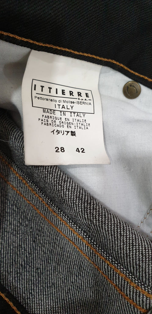 JUST CAVALLI Blue Cotton Blend Flare Bootcut Branded Denim Jeans Pants 28/42