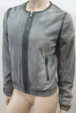 JOSEPH Blue 100% Silk Collared & Pleated Long Sleeve Blouse Shirt Top FR40; UK12