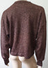 ISABEL MARANT Copper Metallic Fine Knit Long Sleeve Jumper Sweater Top 40 UK12