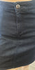 SONIA RYKIEL Dark Blue Cotton Stretch Short Mini Casual Denim Skirt 36 UK8