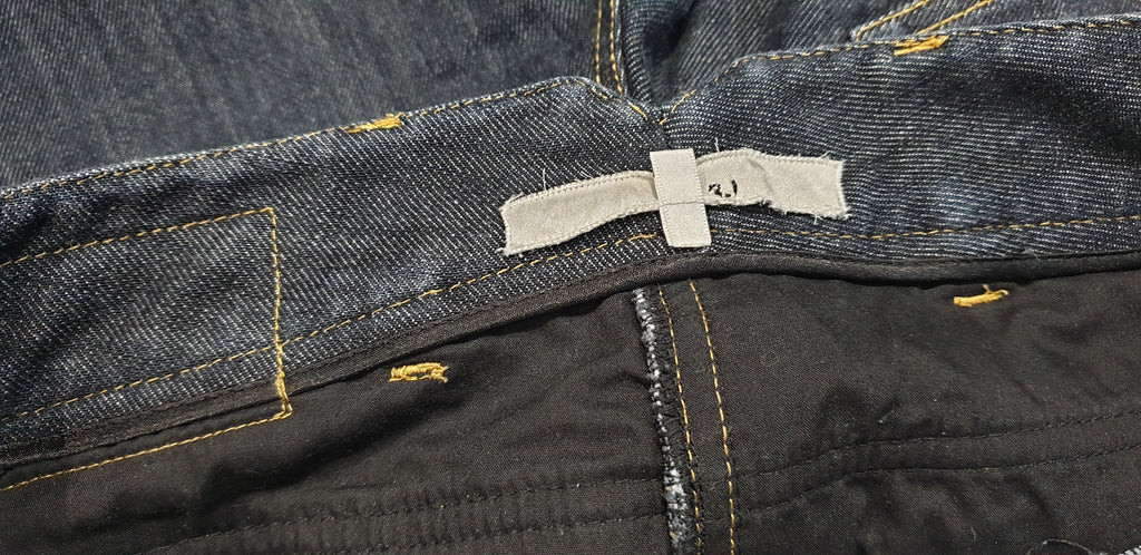 3.1 PHILLIP LIM Blue Cotton Stretch Denim Slim Straight Leg Jeans Trousers Pants