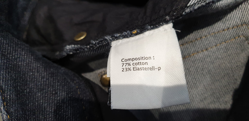 3.1 PHILLIP LIM Blue Cotton Stretch Denim Slim Straight Leg Jeans Trousers Pants