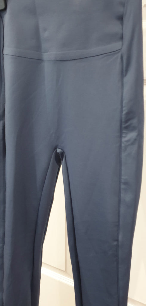 SILOU Denim Blue GISELLE Side Trim Activewear Leggings Trousers Pants S BNWT