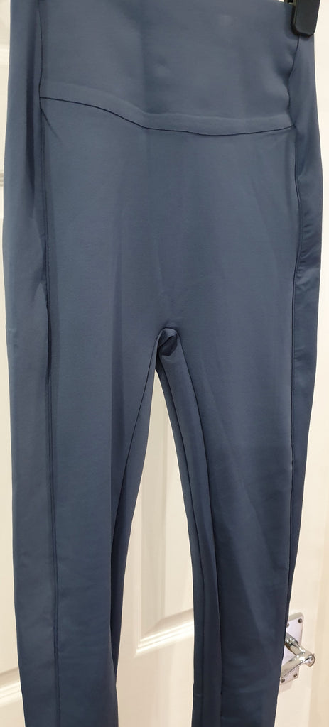 SILOU Denim Blue GISELLE Side Trim Activewear Leggings Trousers Pants S BNWT