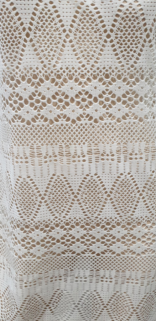 RALPH LAUREN COLLECTION White Scoop Neck Perforated Sleeveless Cami Vest Top M