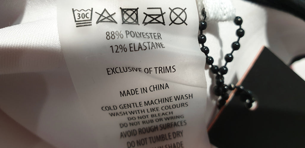 PE NATION Multi Colour OFF THE HOOK Stripe Zip Front One Piece Swimsuit BNWT