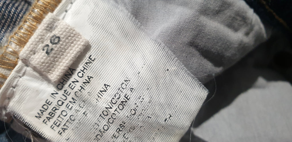 MARC BY MARC JACOBS Blue ANNIE 90s Era Graphic Printed Boyfriend Jeans Pants 26