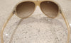 VALENTINO Women's Cream Frame Swarovski Trim 5445/S Sunglasses - With Case