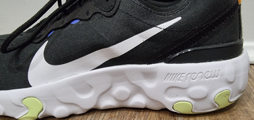 NIKE RENEW Women's Black Fabric Chunky Rubber Sole Sneakers Trainers UK5.5