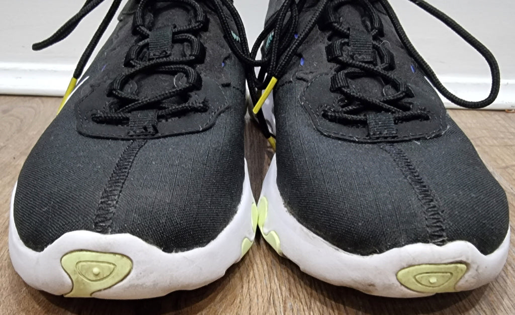 NIKE RENEW Women's Black Fabric Chunky Rubber Sole Sneakers Trainers UK5.5