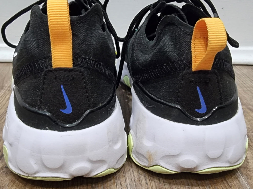 NIKE RENEW Women's Black Fabric Chunky Rubber Sole Sneakers Trainers UK5.5