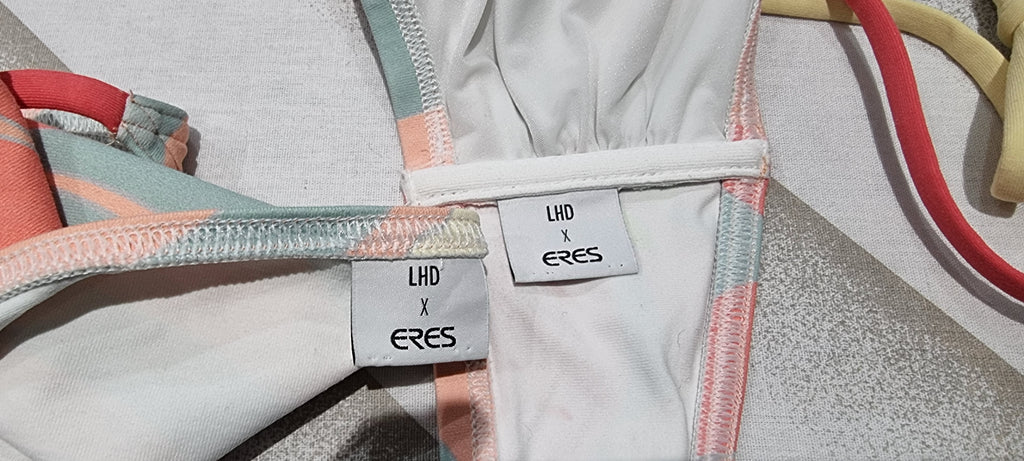 ERES LHD X LAURE HERIARD-DUBREUIL Multi Colour Floral Print Bikini Top & Briefs