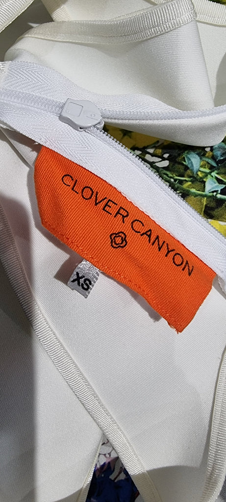 CLOVER CANYON Multi Colour Floral Print Sleeveless Long Length A-Line Maxi Dress