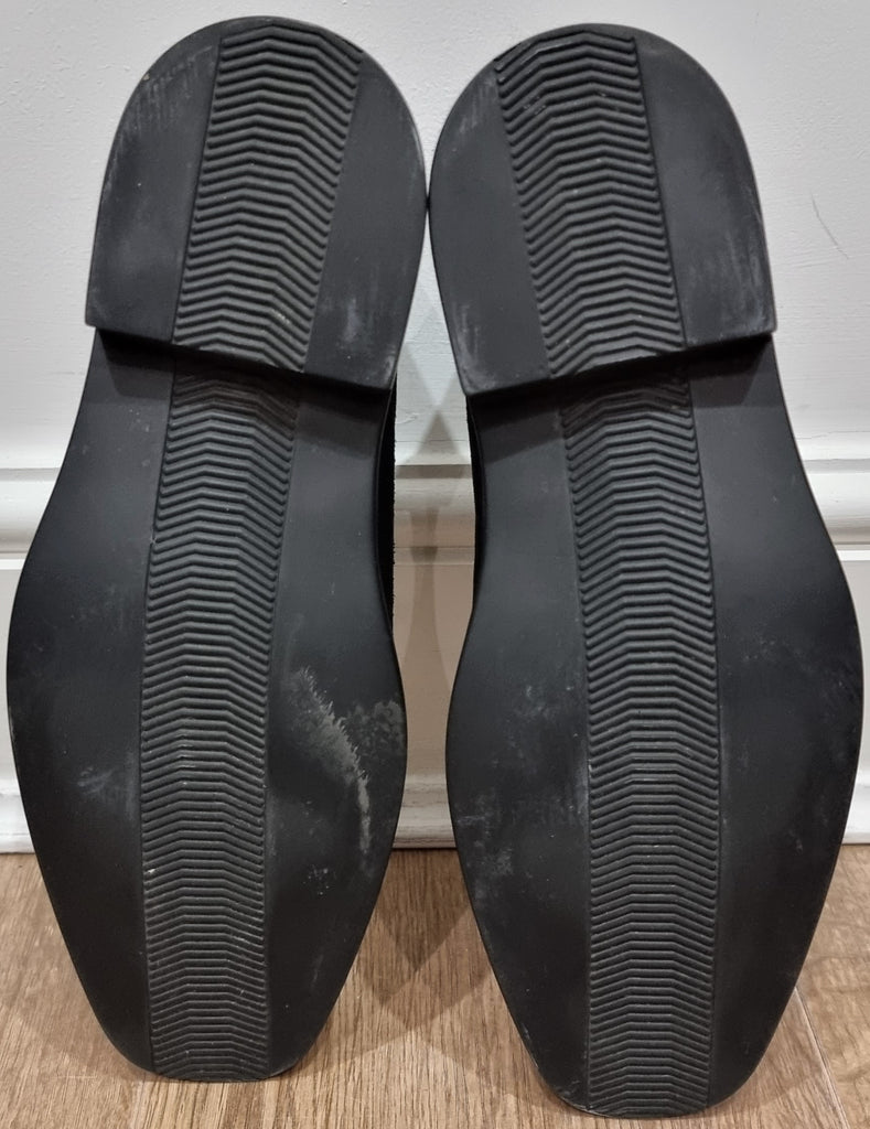 BALLY Unisex Chocolate Brown Black Suede RAKAN Lace Fasten Low Top Ankle Boots