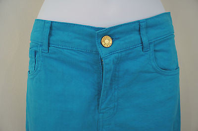 ESSENTIEL Ladies Bright Blue Skinny Slim Leg Trousers Jeans Sz29