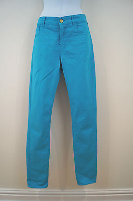ESSENTIEL Ladies Bright Blue Skinny Slim Leg Trousers Jeans Sz29
