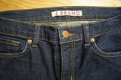 J BRAND Womens Pure Cut #7431 Dark Blue Denim Skinny Leg Jeans Sz29