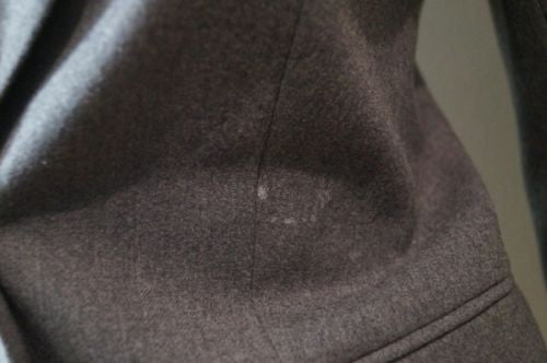 THEORY Grey Wool Blend V Neck Lapels Long Sleeve Formal Jacket Sz:00 XS