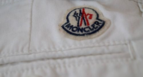 MONCLER Girls White Cotton Stretch Branded Casual Summer Shorts 10Y