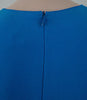 JOSEPH Royal Blue Round Neck Sleeveless Panelled A-Line Dress Sz:42 UK14