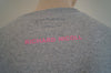 RICHARD NICOLL Pale Grey & Pink Cotton Blend Long Sleeve Sweatshirt Top M
